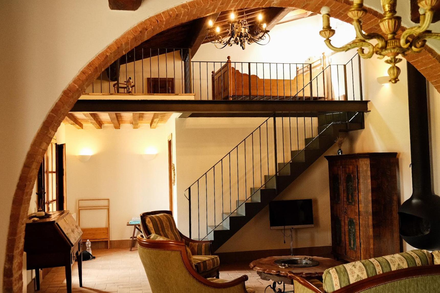 Fornace Del Conte Appartement Abbadia di Montepulciano Kamer foto